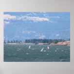 Windsurfing the Gorge Poster posters