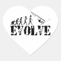 Windsurfing Windsurf Evolution Sport Art Sticker