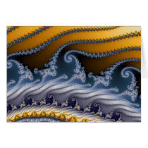 Windswept Fractal Art Cards