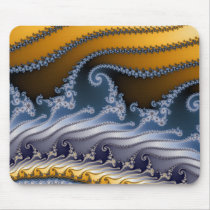 Windswept Fractal Art Mousepad