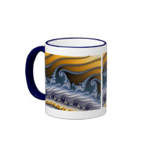 Windswept Fractal Art Coffee Mug