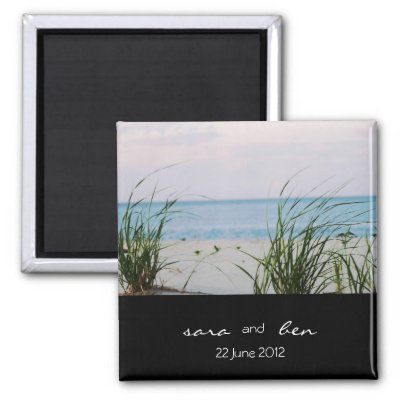 Windswept Save the Date Magnet