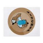 windup pitcher overhead view graphic flyers