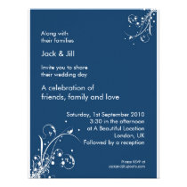Windwhisp (stormy blue) 4.25x5.25 invitations