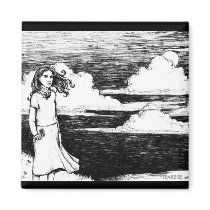 Windy Afternoon magnets by tearese Windy Afternoon magnets