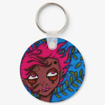 Windy Day Key Chain keychains by AshleySpatula Windy Day Key Chain keychains