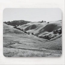 Windy Road Through Hills Mousepad