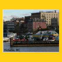 Windy Road Victoria, BC Postcard postcards