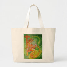 Windy Saturn Canvas Bag