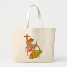 Windy Saturn Up Close and Personal Tote Bag