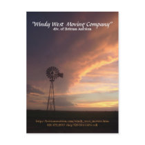 Windy West Moving Company postcards