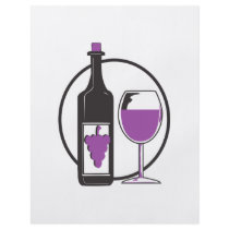 Wine A little/Red Personalized Flyer
