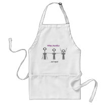 wine-aerobics apron