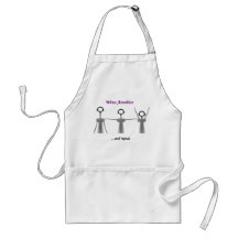 wine-aerobics apron