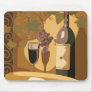 Wine and cheese gourmet indulgence mousepad