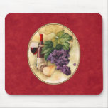 Wine and Cheese Mouse Pads