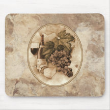 Wine and Cheese Mousepad