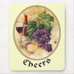 Wine and Cheese Mousepads