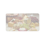 Wine and cheese party personalized address labels