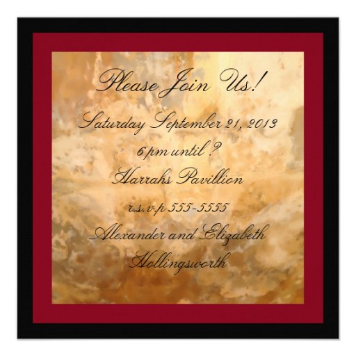 Wine and Cheese Party Personalized Invitation