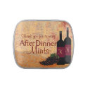 Wine and Grapes-After Dinner Mints Jelly Belly Candy Tin