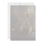 Wine And Grapes Invitation
