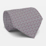 Wine and Gray Subtle Pattern Tie