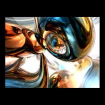 Wine and Spirits Abstract Poster posters