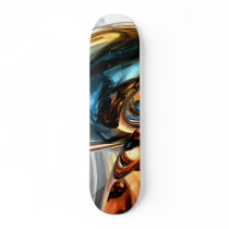 Wine and Spirits Abstract V2 Skateboard