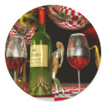 Wine Art Stickers