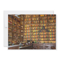 Wine Bar Card Custom Announcements