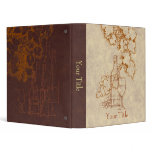Wine 3 Ring Binders