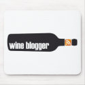 Wine Blogger Mouse Pad mousepads
