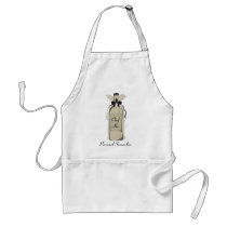 Wine Bottle Apron by MissNNick Wine Bottle Apron