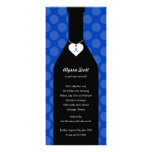 Wine Bottle Bridal Shower Invitations -Cobalt Blue