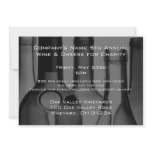 Wine Bottle Corporate Event Invitations