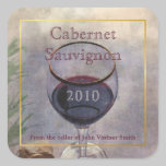 Wine bottle label sticker stickers