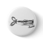"Wine Bottle Opener" Kitchen Art Watercolor Buttons