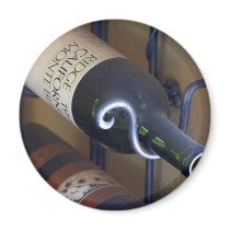 Wine Bottles In A Rack magnets by lifesphere Wine Bottles In A Rack magnets