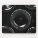 Wine bottles in a wine cellar. Only the bottom Mousepads