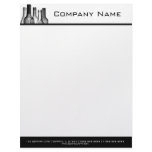 Wine Bottles Professional Letterhead