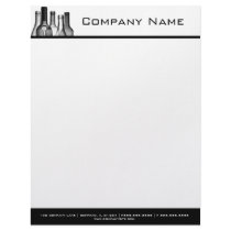 Wine Bottles Professional Letterhead