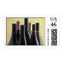 Wine Bottles Stamp