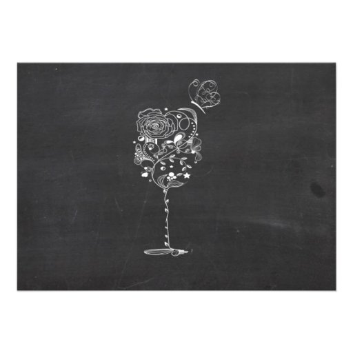Wine Bridal Shower Invitation