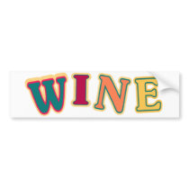 Wine bumper stickers by Just2Cute Wine bumper stickers