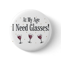 Wine Pinback Button