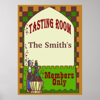 Wine Cellar Tasting Room print