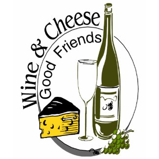 Wine Cheese Friends shirt