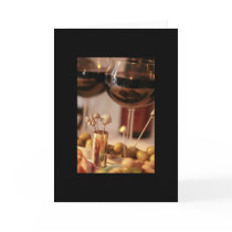 Wine & Cheese Party 2- Blank Card