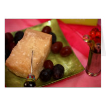 Wine & Cheese Party - Blank Card